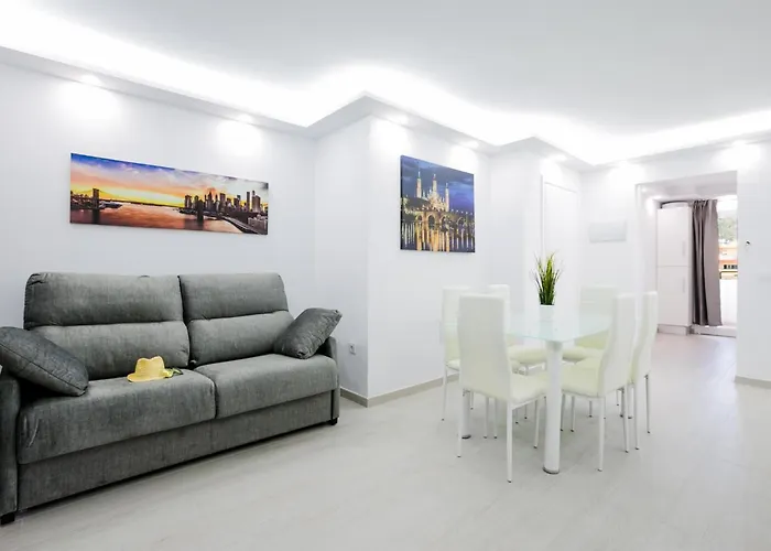 5b Jardines Canarios Sul Mar Smart Tv Y Fibra Lägenhet Los Cristianos (Tenerife)